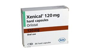 Xenical 120mg capsules (orlistat) weight loss treatment UK pack